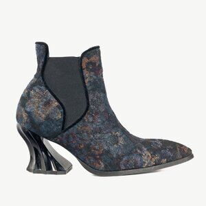 John Fluevog Ara Floral Vintage-Inspired Chelsea Boots